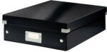 Leitz Tároló doboz LEITZ Click&Store rendszerező M méret fekete (60580095)
