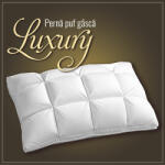 Ralex Pucioasa Perna casetata Puf de Gasca 100% naturala Luxury 50 x 70 cm, Ralex Pucioasa
