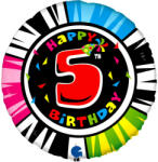  Szám, Számos lufi 21" 53cm - 5-ös lufi (LUFI144523)