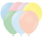  Belbal latex lufi 11" (28cm) vegyes macaron pasztell színek, 100db/cs (LUFI262314)