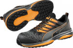 PUMA Charge Green Low S1P ESD HRO SRC munkavédelmi cipő, narancs/fekete (644550-46)
