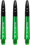 Mission Dart nyíl test Mission Sabre Shafts Green Tweenie 3 db