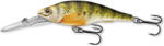LIVETARGET Vobler Livetarget Yellow Perch Jerkbait, culoare Natural-Matte, 9.8cm, 19g (LT.YP98D100)