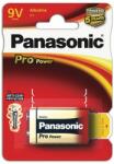 Panasonic Baterie alcalina Panasonic 9V 6LR61 Alkaline Pro Power 6LR61PPG/1BP (6LR61PPG/1BP) - sogest Baterii de unica folosinta