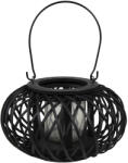 Clayre & Eef Set 2 suporturi lumanari bambus 23x12 cm (6RO0582)