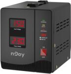nJoy Stabilizator de tensiune nJoy Alvis 2000, 2000VA/1200W, LCD Display (AVRL-20002AL-CS01B)