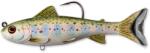 Live Target Trout Parr Swimbait 13.1cm 35g 712 Silver Olive (F1.LT.TRS131MS712)