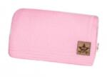 Baby Nellys - Luxus babakocsi takaró, 80x90cm - rózsaszín