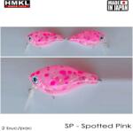HMKL Vobler HMKL Crank 33TR Floating, 3.3cm/2.5gr, (custom painted) SP, Spotted Pink (HMKL-C33TR-SP)