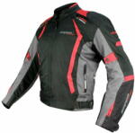  Cappa Racing AREZZO moto kabát textil fekete/piros L