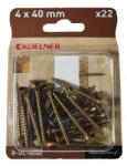 KOELNER B-UC-4040 . . . . 4x40 mm-es faforgácslapcsavar (16 db/dob. ) (51641)
