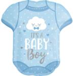 Amscan Baby Boy fólia lufi 60*55 cm (DPA4191201)