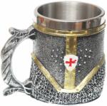 Tole 10 Imperial Cana Medievala Templar 11cm 400ml decorat 360grade Tole 10 Imperial 39077