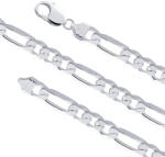 BeSpecial Lant argint 925 Figaro 50 cm lungime si 7 mm grosime, Classical You LSX0201 (LSX0201)