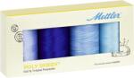 Mettler Ata de brodat POLY SHEEN SKY, 4 bucati, METTLER (PS4Sky-Kit) - tiparedecroitorie
