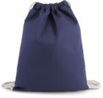 Kimood Uniszex táska Kimood KI0154 Drawstring Bag With Thick Straps -Egy méret, Patriot Blue