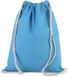 Kimood Uniszex táska Kimood KI0154 Drawstring Bag With Thick Straps -Egy méret, Surf Blue