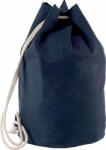 Kimood Uniszex táska Kimood KI0629 Cotton Sailor-Style Bag With Drawstring -Egy méret, Navy
