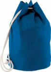 Kimood Uniszex táska Kimood KI0629 Cotton Sailor-Style Bag With Drawstring -Egy méret, Royal Blue