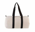 Kimood Uniszex táska Kimood KI0632 Cotton Canvas Hold-All Bag -Egy méret, Natural/Black