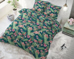 Sleeptime Двоен спален комплект Summer Vibes 2 Green с един плик поликотън