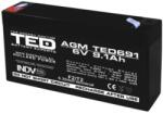 Ted Electric Acumulator AGM VRLA 6V 9 (6V 9,1A TED691 / TED002990)