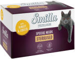 Smilla 24x100g Smilla Sterilised Pulyka & sajt nedves macskatáp