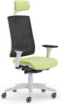 Antares Pure NET White professzionális irodai forgószék hálós háttámla fejtámla műanyag lábkereszt ST. 08 piros (ANKHSZ350-62)