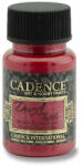 Cadence - Textilfesték, metálvörös, 50 ml