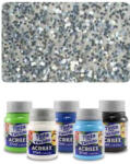 ACR - ACR textilfesték 37ml, glitter silver