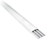 ELMARK Кабелен канал Elmark EM5626015F/WH, подов, широчина 60 mm, височина 15 mm, дължина 2000 mm, пластмасов, бял (EM5626015F/WH)