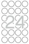 APLI Etikett, 40 mm kör, biztonsági, APLI, 240 etikett/csomag (11271) - iroszer24