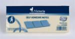 Victoria Office Öntapadó jegyzettömb, 50x40 mm, 100 lap, VICTORIA OFFICE, sárga (01-565301-LV5040-2013) - iroszer24