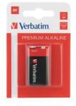 Verbatim Elem, 9V, 1 db, VERBATIM "Premium (49924) - iroszer24