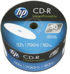 HP CD-R lemez, nyomtatható, 700MB, 52x, 50 db, zsugor csomagolás, HP (69301) - iroszer24