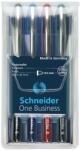 Schneider Rollertoll készlet, 0, 6 mm, "SCHNEIDER "One Business", 4 szín (183094) - iroszer24
