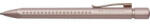 Faber-Castell Golyóstoll, 0, 5 mm, nyomógombos, rózsaszín tolltest, FABER-CASTELL "Grip 2010-M", kék (243907) - iroszer24