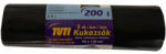 TUTI Szemeteszsák, extra erős, 200 l, 5 db, 95x120 cm, 38 , TUTI "Mega", fekete (PDP_542) - iroszer24