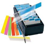 DJOIS Jelölőcímke, műanyag, 4x12 lap, 12x40 mm, DJOIS, vegyes (L10512) - iroszer24