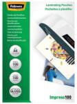 Fellowes Meleglamináló fólia, 100 mikron, A4, fényes, 100 db, FELLOWES (5351111) - iroszer24