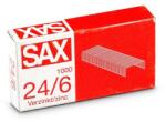 SAX Tűzőkapocs, 24/6, cink, SAX (1-246-00 ICO) - iroszer24