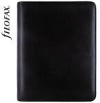 FILOFAX Kalendárium, gyűrűs, betétlapokkal, A5, FILOFAX "Metropol", cipzárral fekete (FX-026979) - iroszer24