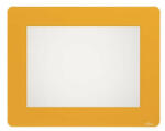 DURABLE Padlójelölő ablak, sárga, A4, eltávolítható, DURABLE (180804) - iroszer24