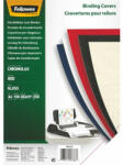 Fellowes Hátlap, A4, 250 g, fényes, FELLOWES "Chromolux", piros (5378303)