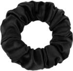 MAKEUP Elastic din mătase naturală pentru păr, negru Midi - MAKEUP Midi Scrunchie Black
