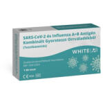 Whitelab SARS-CoV-2 és Influenza A+B Antigén kombinált gyorsteszt 1db