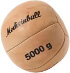 Cawila Minge medicinală Cawila Leather medicine ball PRO 5.0 kg 1000614308-braun Marime OS (1000614308-braun) - 11teamsports