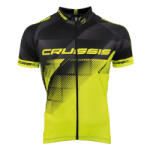 Crussis Kerékpáros póló Crussis Szín: fekete-fluor sárga, Méret: XS