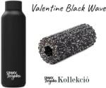 QUOKKA Valentine Black Wave kollekció - kulacs + SMR henger