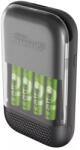 GP Batteries ReCyko B56499 Charge 10 szuper gyors akkumulátor töltő (S491) + 4 db AA ReCyko 1700mAh akkumulátor